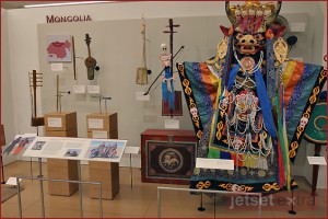Traditional Costume and instruments of Mongolia at Musical Instrument Museum Traditional Costume and instruments of Mongolia at Musical Instrument Museum