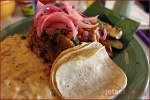 Cochinita Pibil at Barrio Cafe Cochinita Pibil at Barrio Cafe