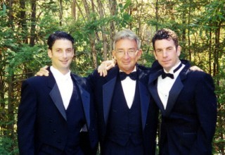 Peter, Michael and George Rajna