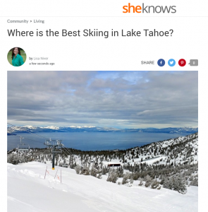 Where is the best skiing in Lake Tahoe?
