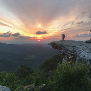 Sunrise over the Appalachian