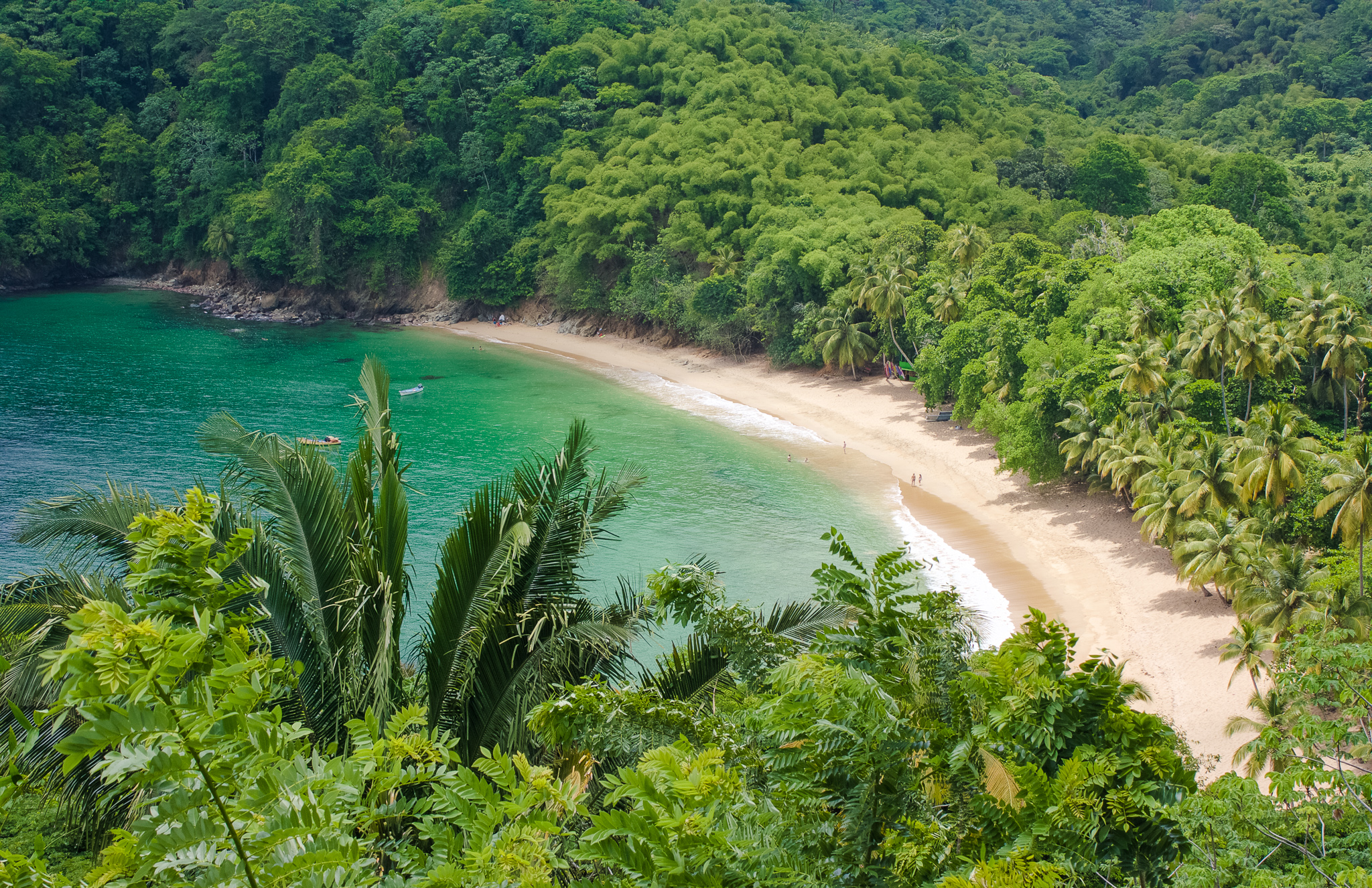 Englishman’s Bay in Tobago
