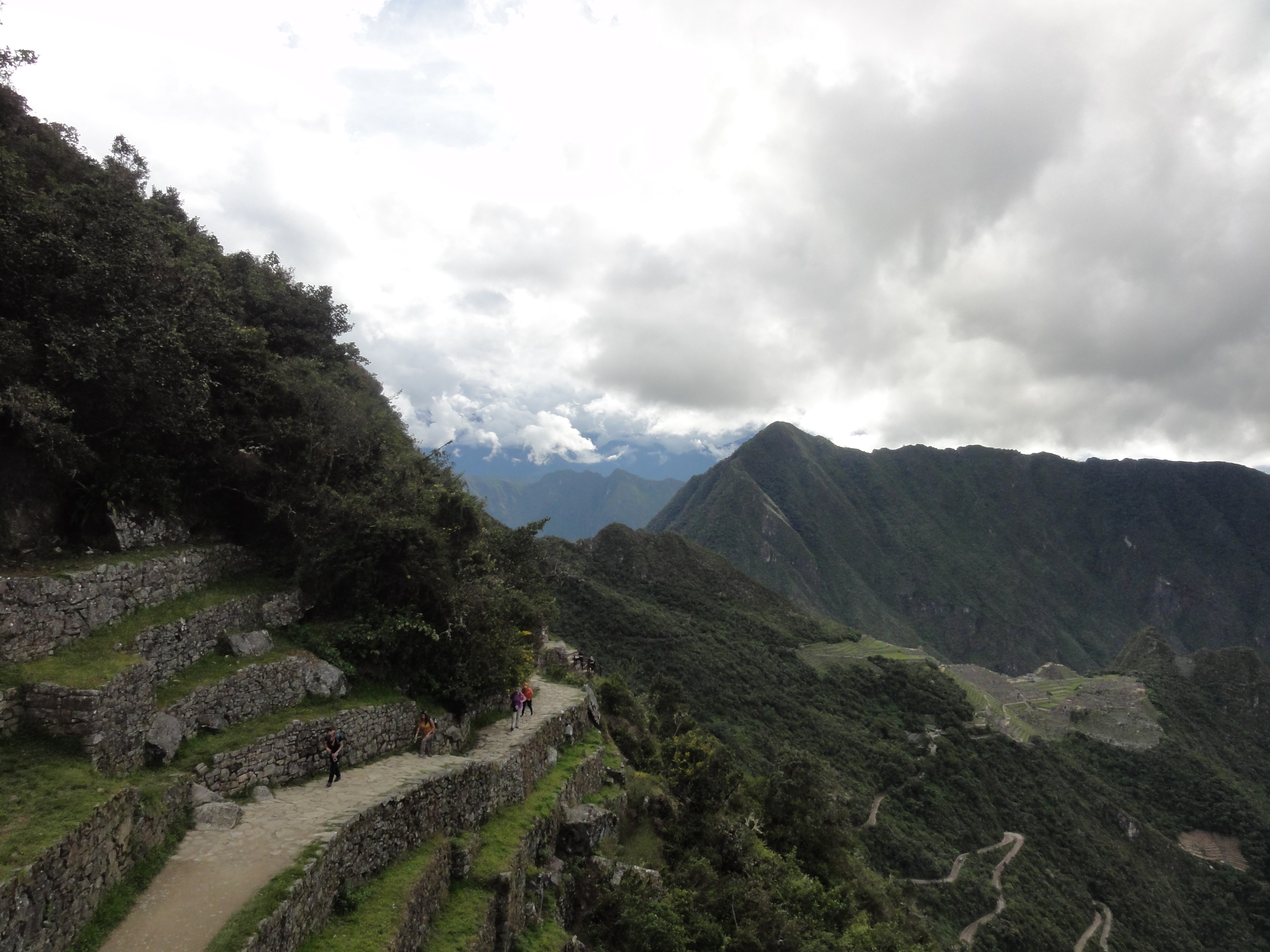 Machu Picchu, late afternoon in Peru