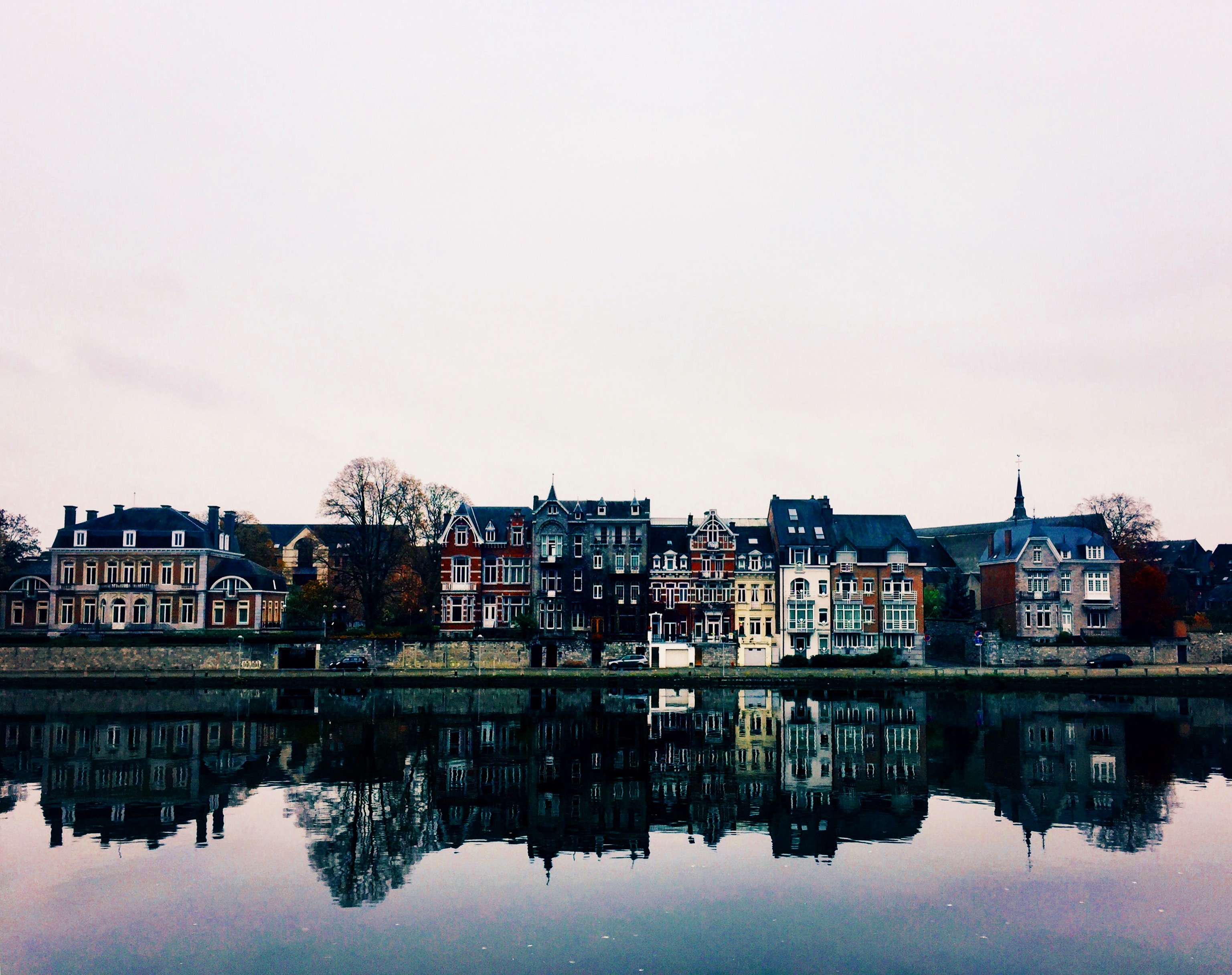 River Reflections in Belgium