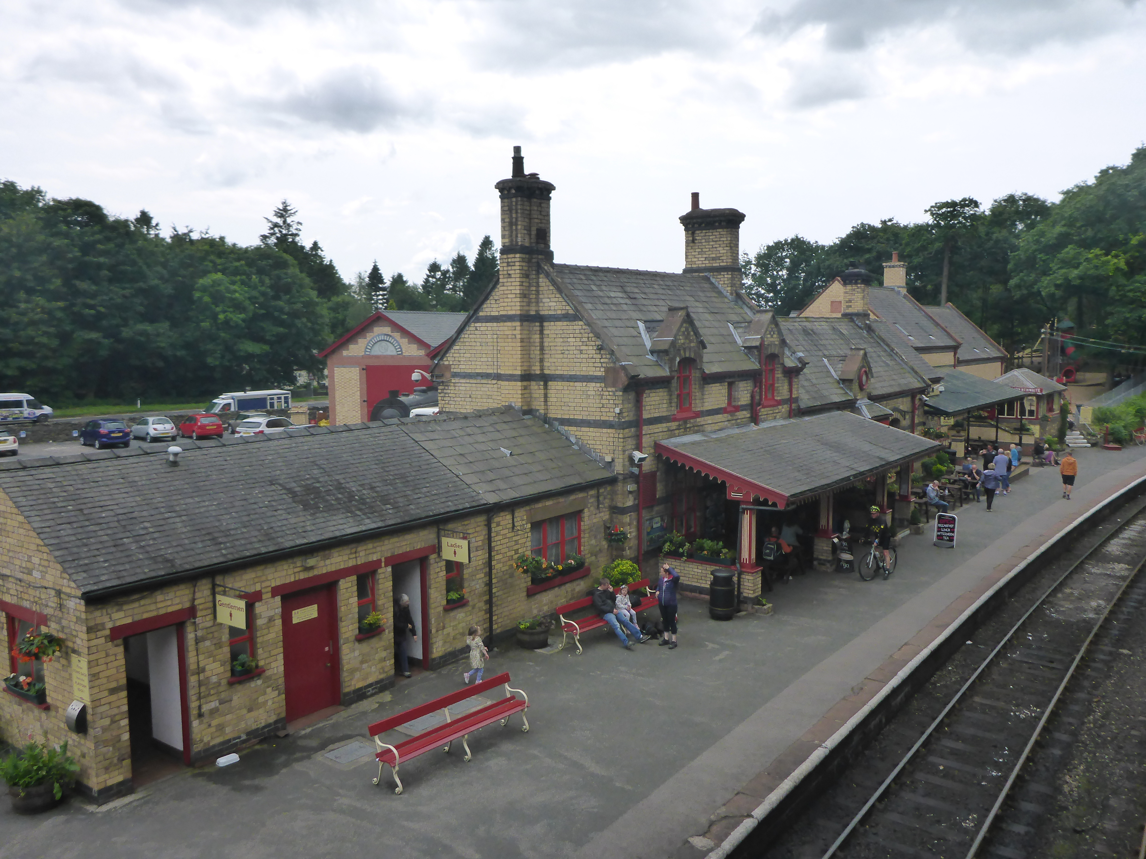 A station far away from home in the UK