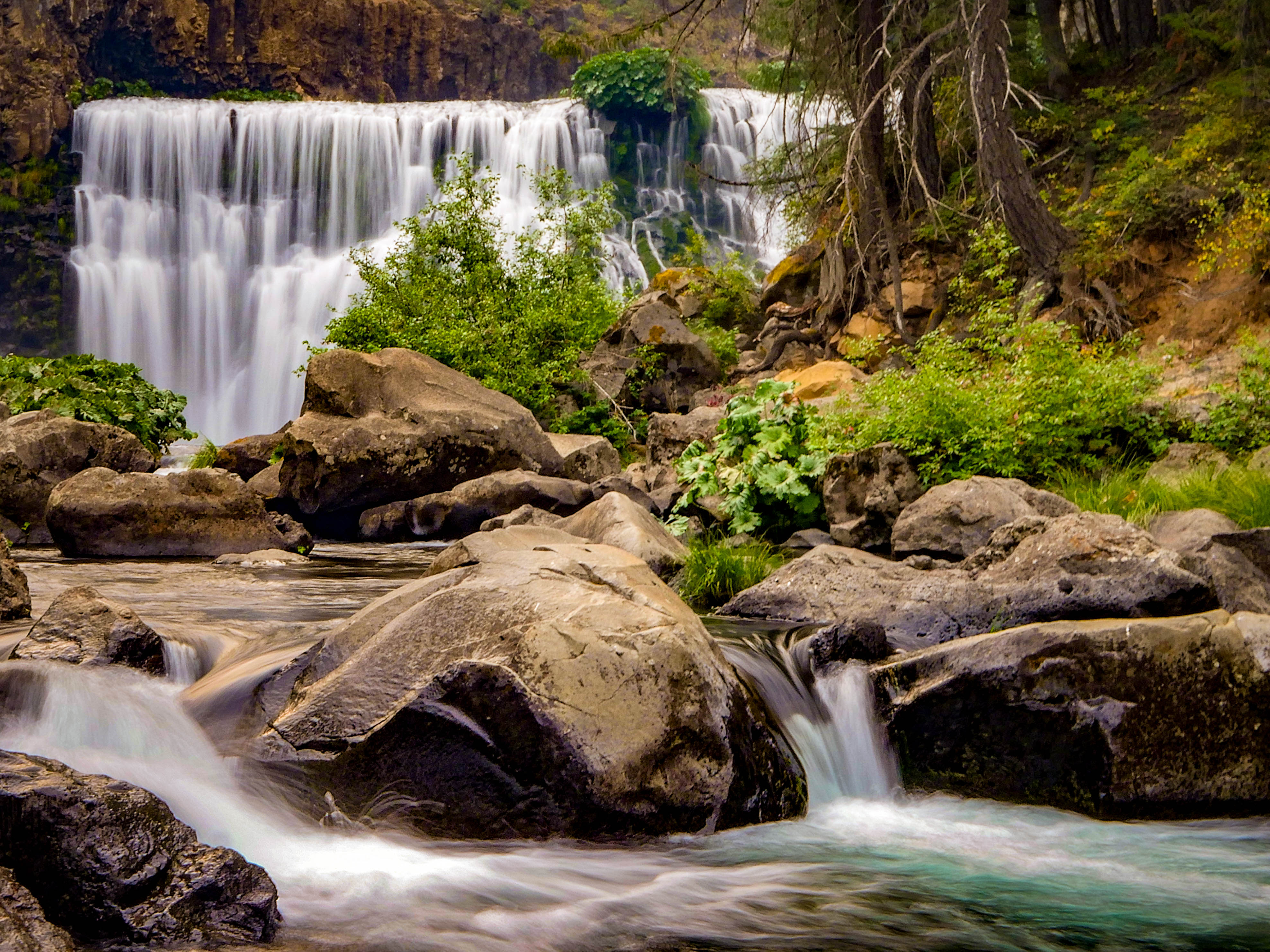 McCloud Falls in California
