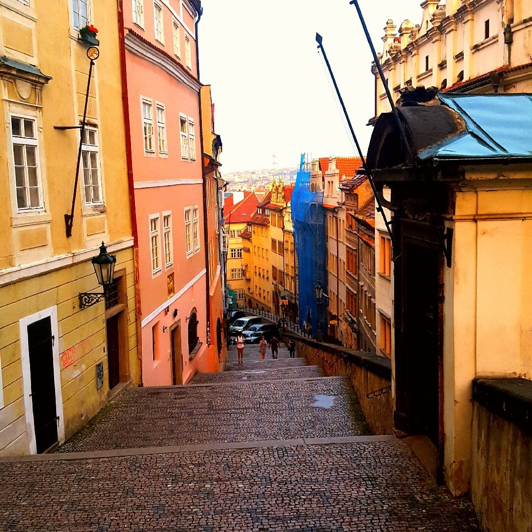 Stairs Above Prague