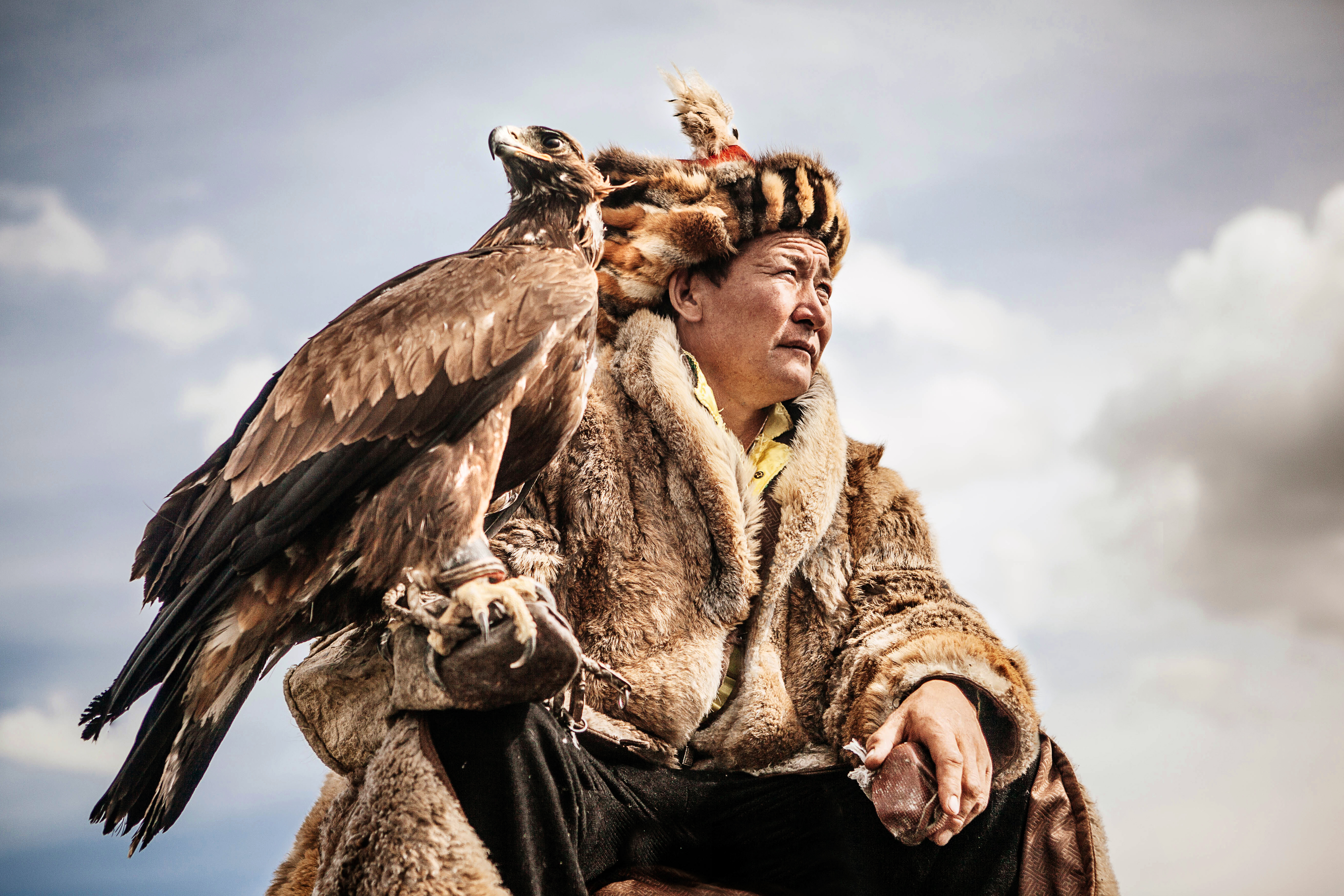 Bashanhan the Eagle Hunter in Mongolia