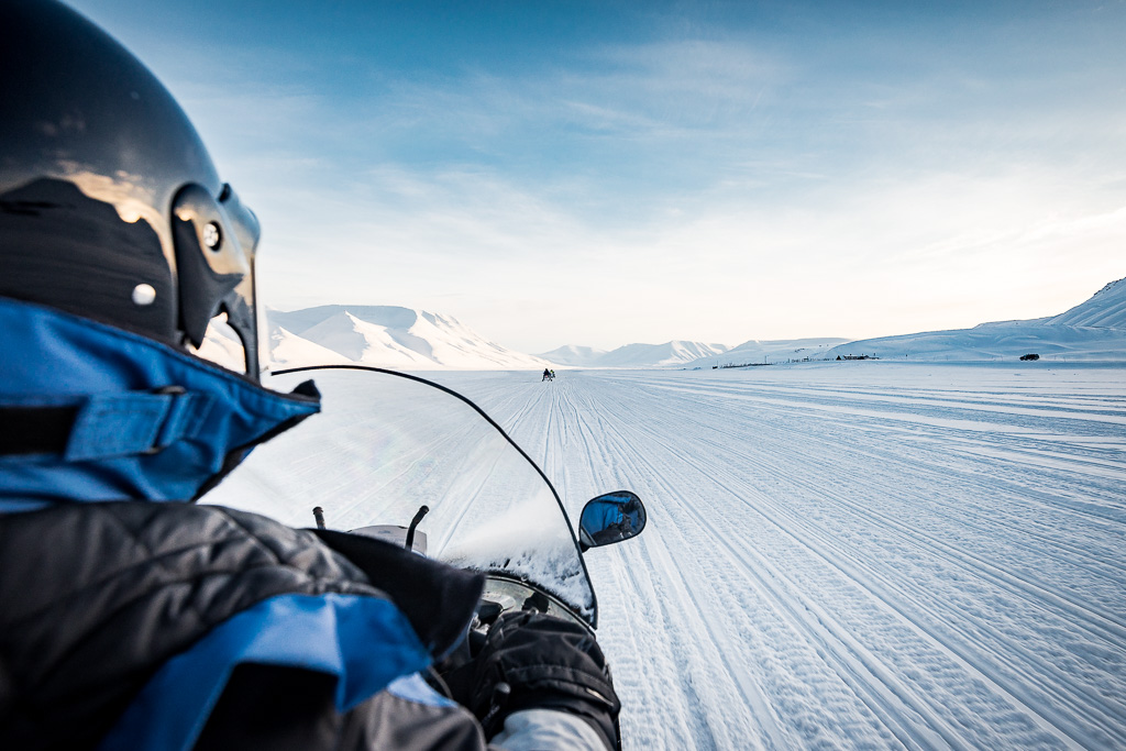 Arctic Snowmobiling in Norway