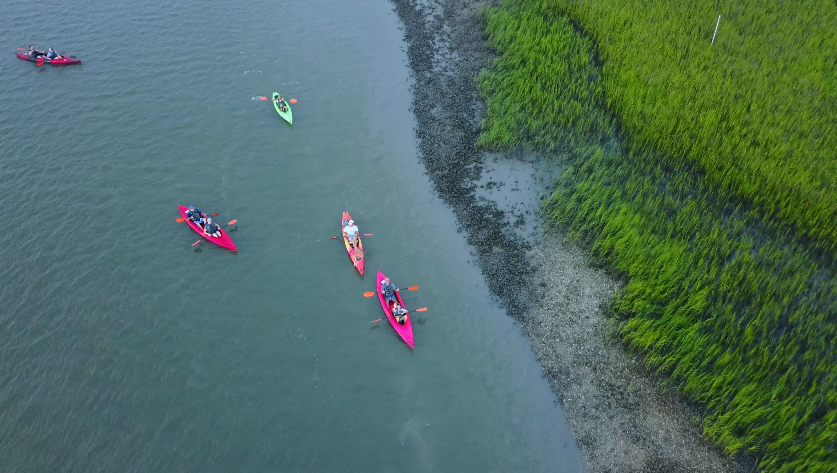 Friendly Canoers in the USA