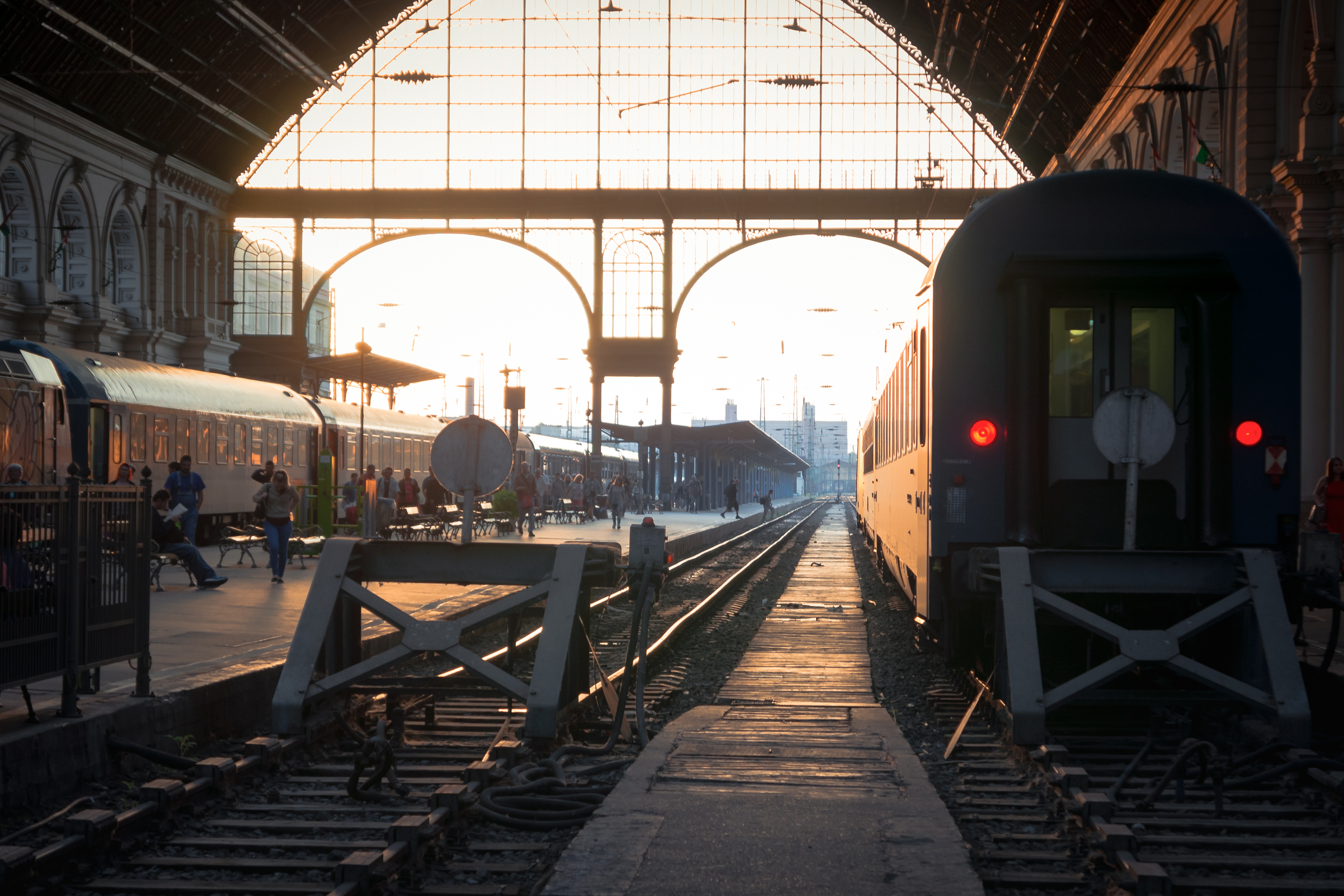 Morning Rush in Hungary
