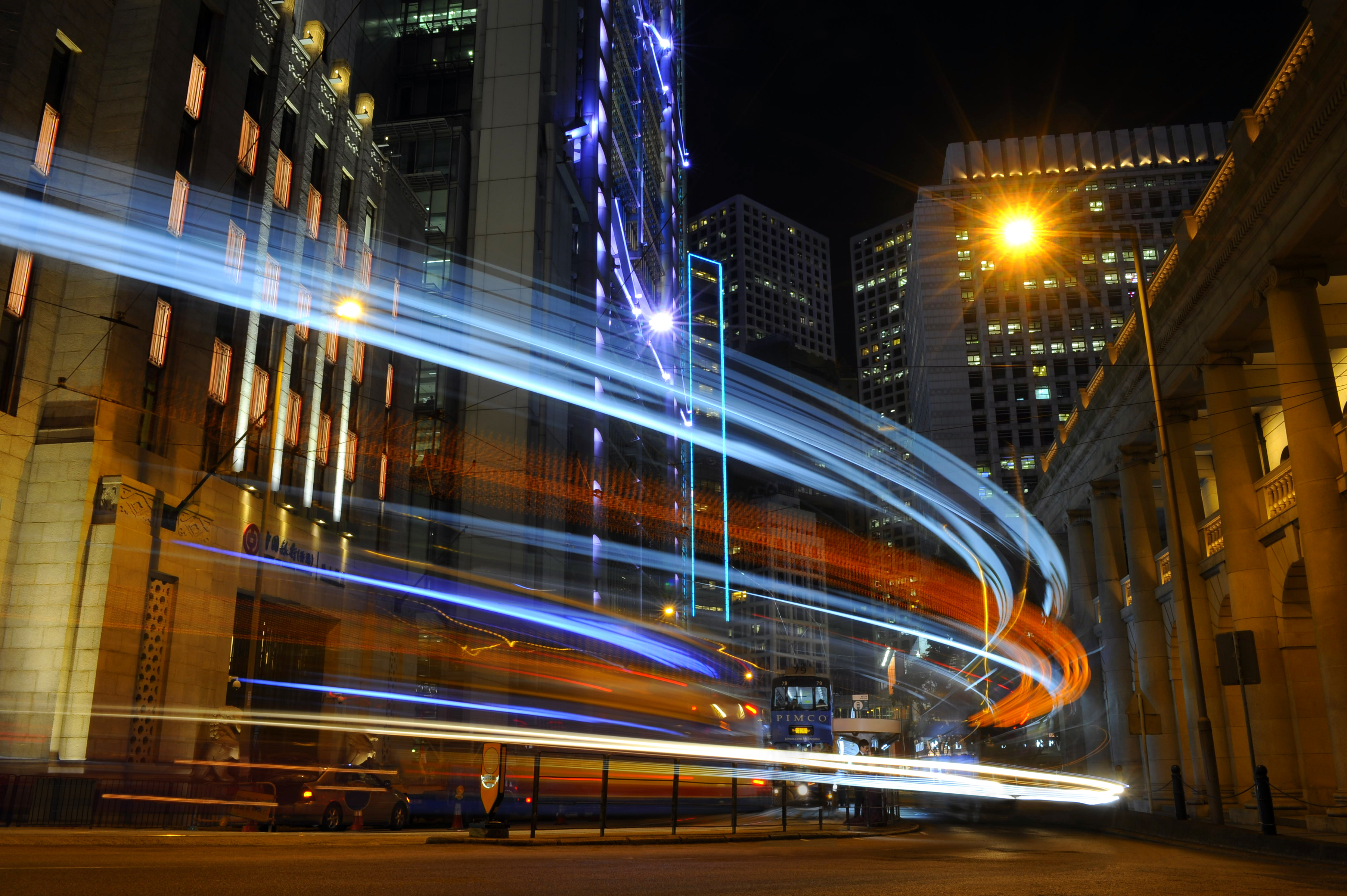 Hong Kong City Night
