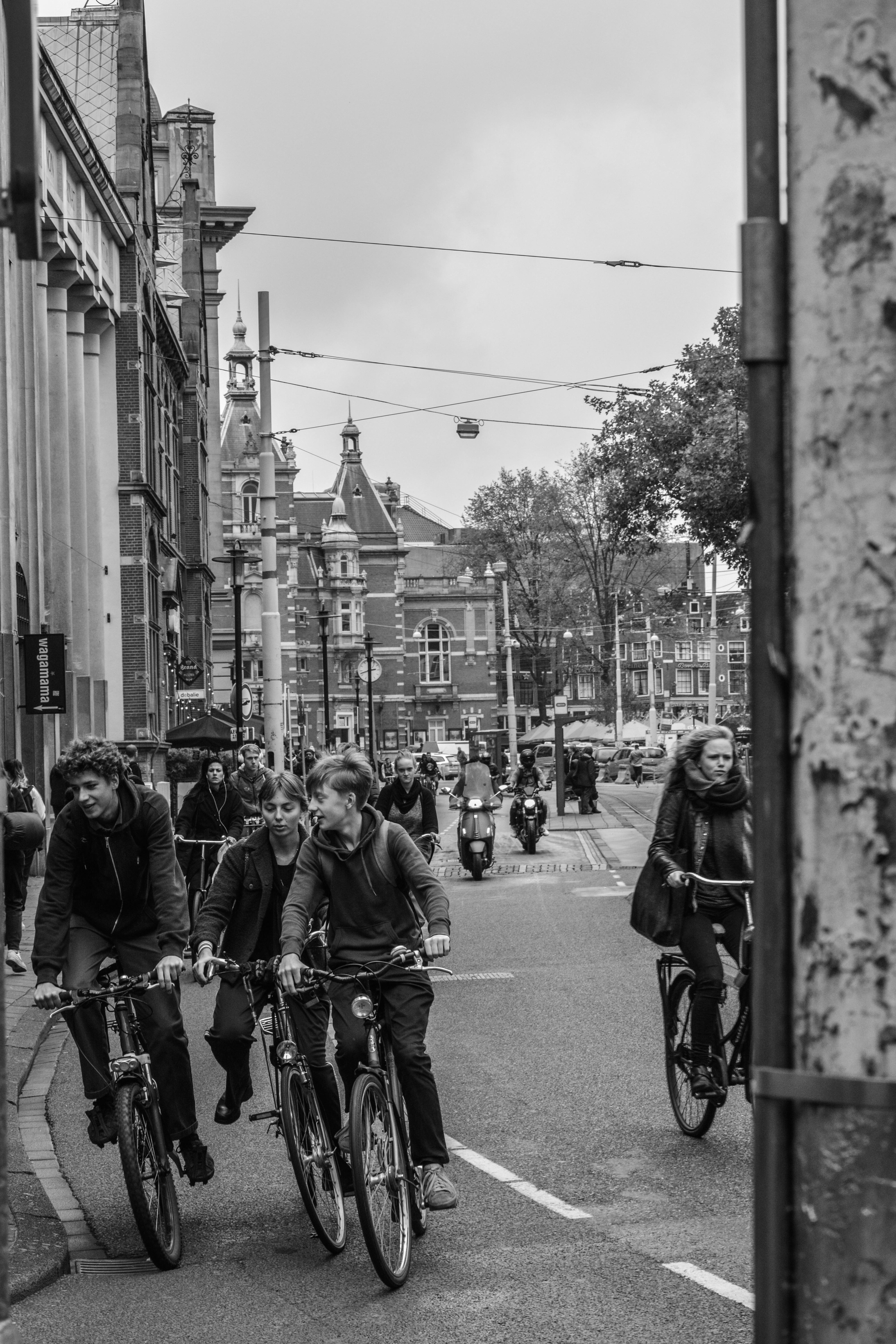 Rush of the Streets in Amsterdam