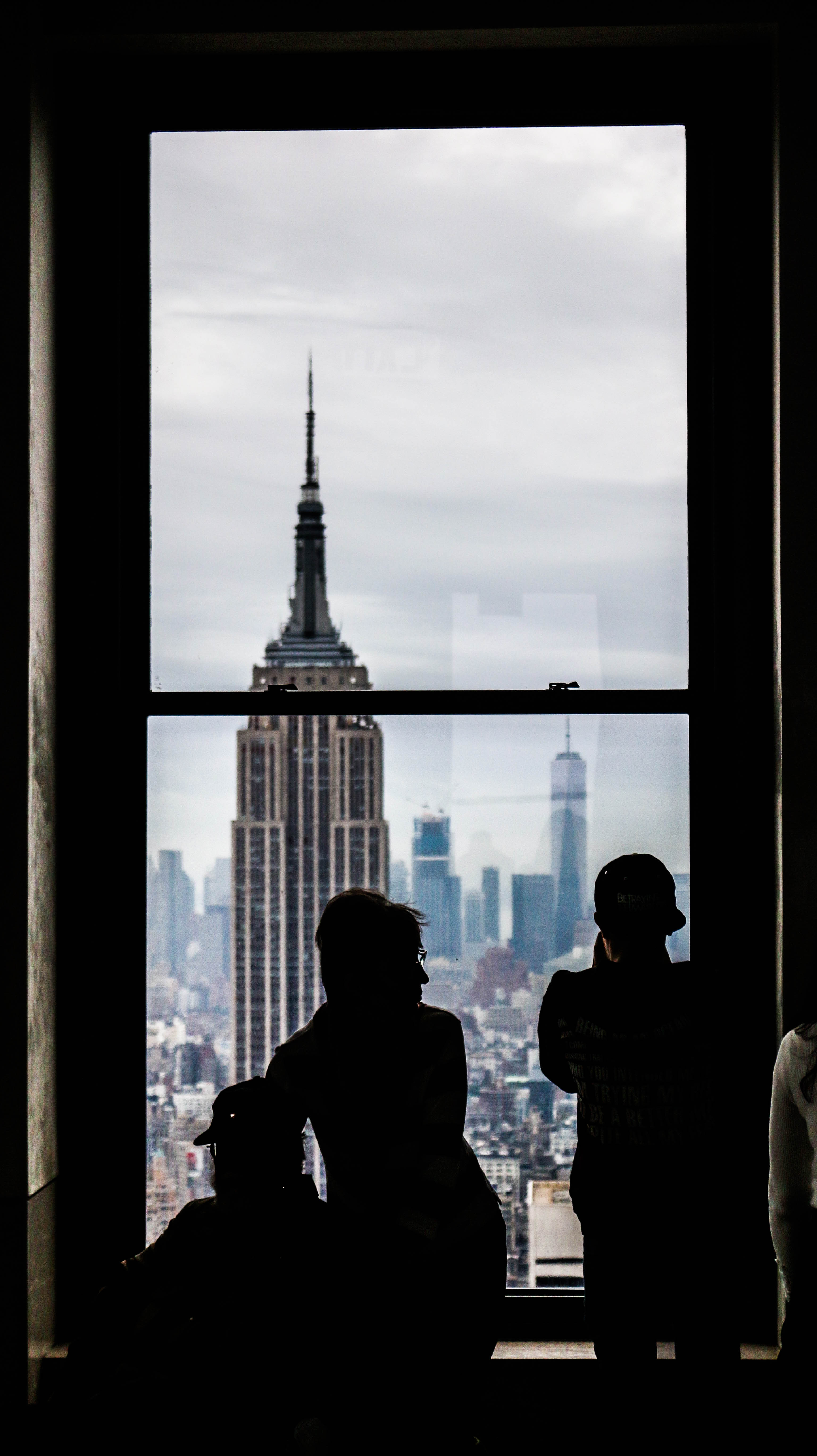 The Empire State from The Rockefeller