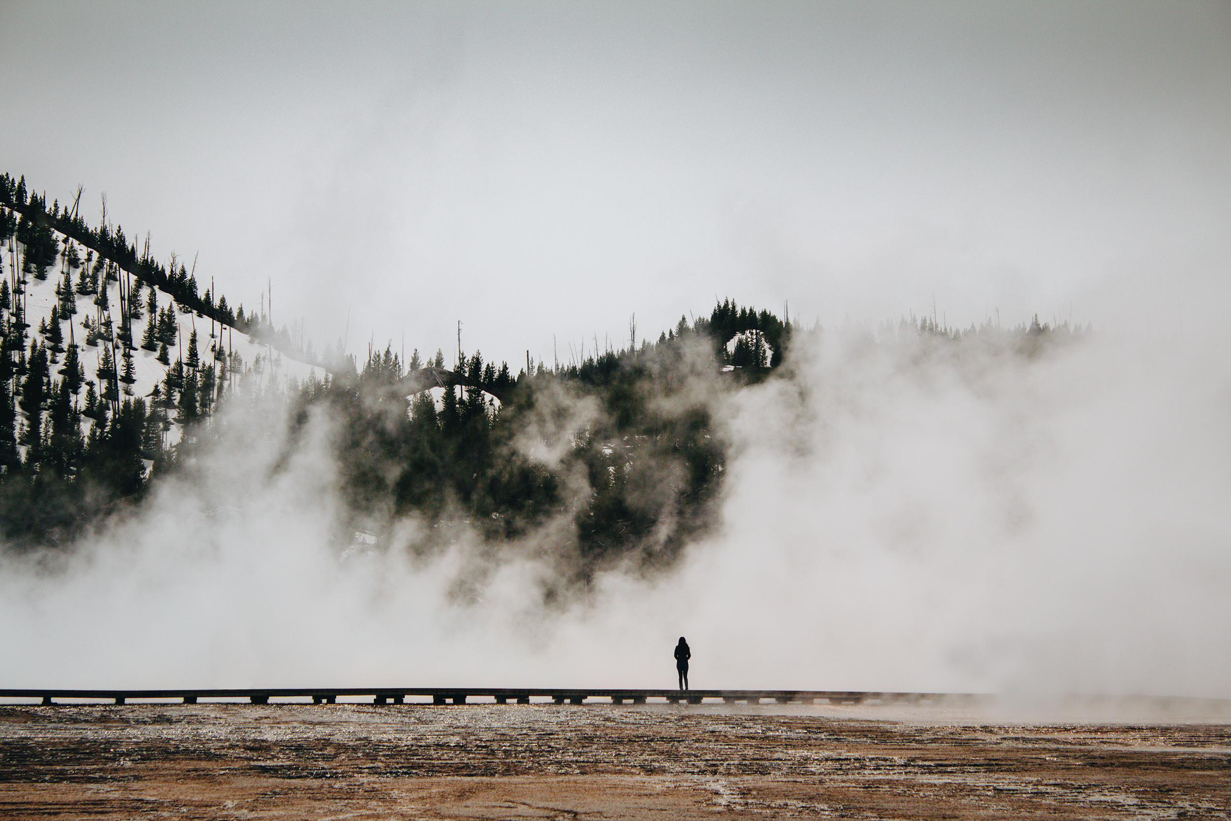 Grand Prismatic Spring at Yellowstone