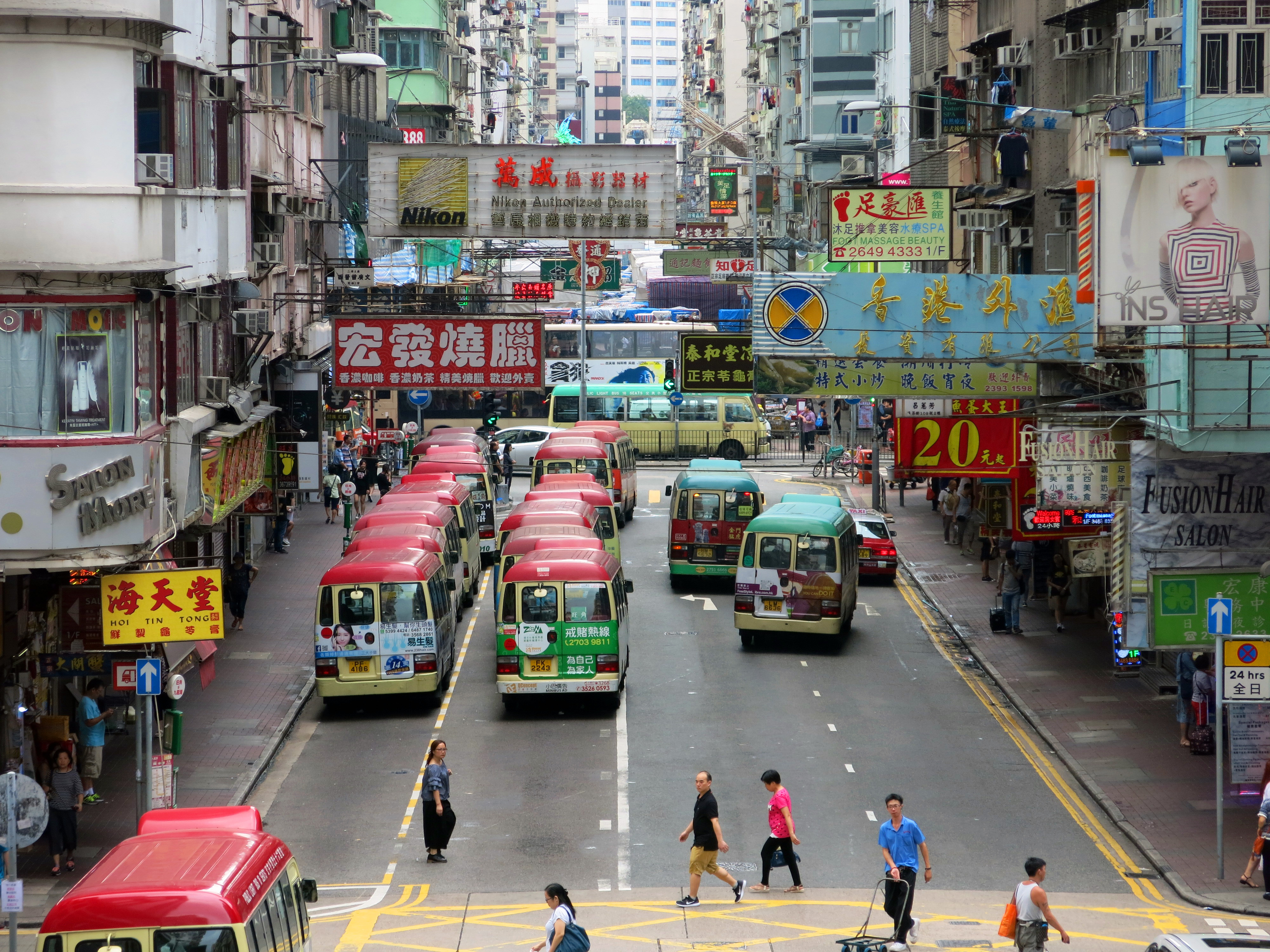 Hong Kong Mini Bus Lane