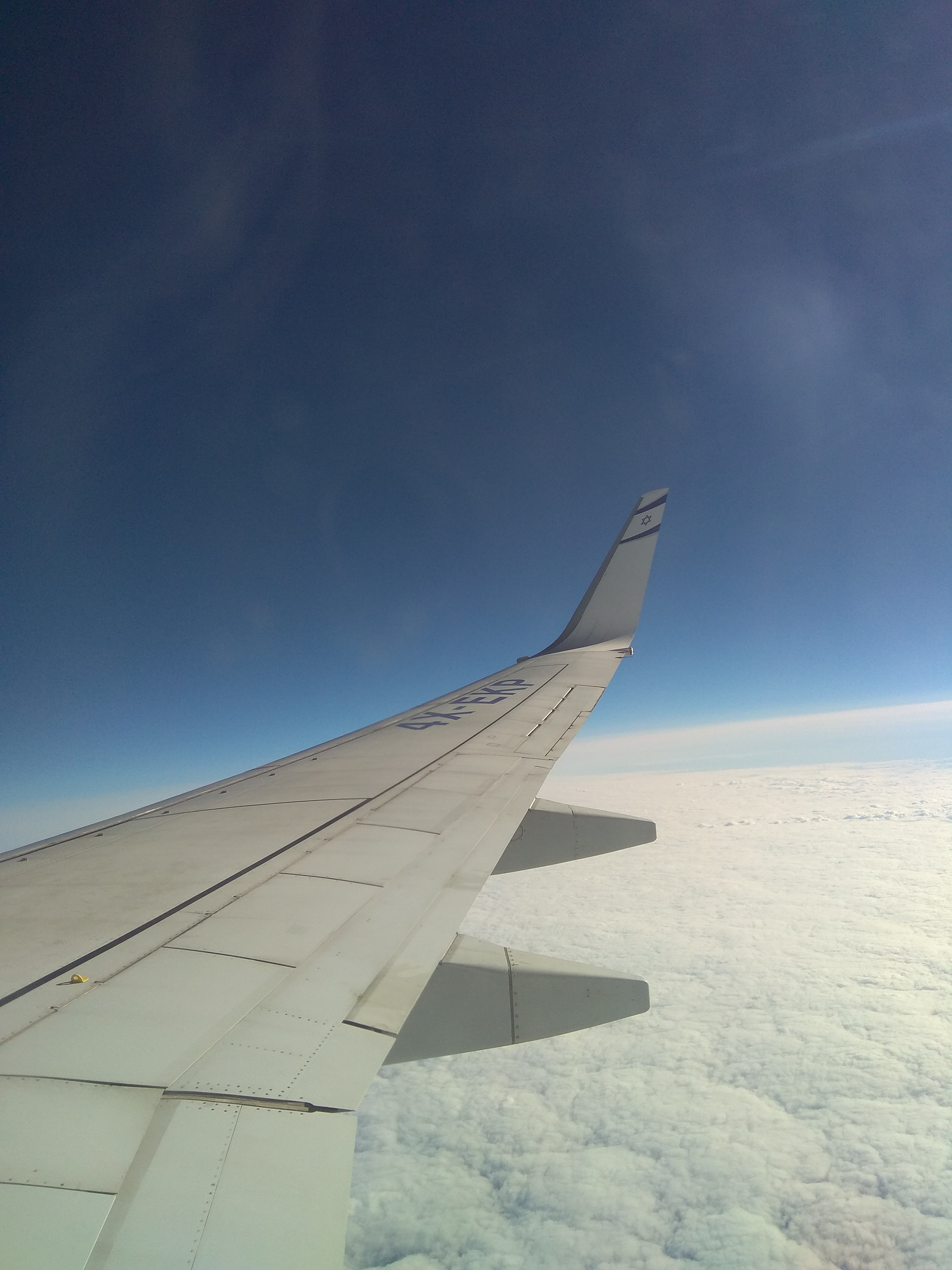 Soaring Blue from the Air