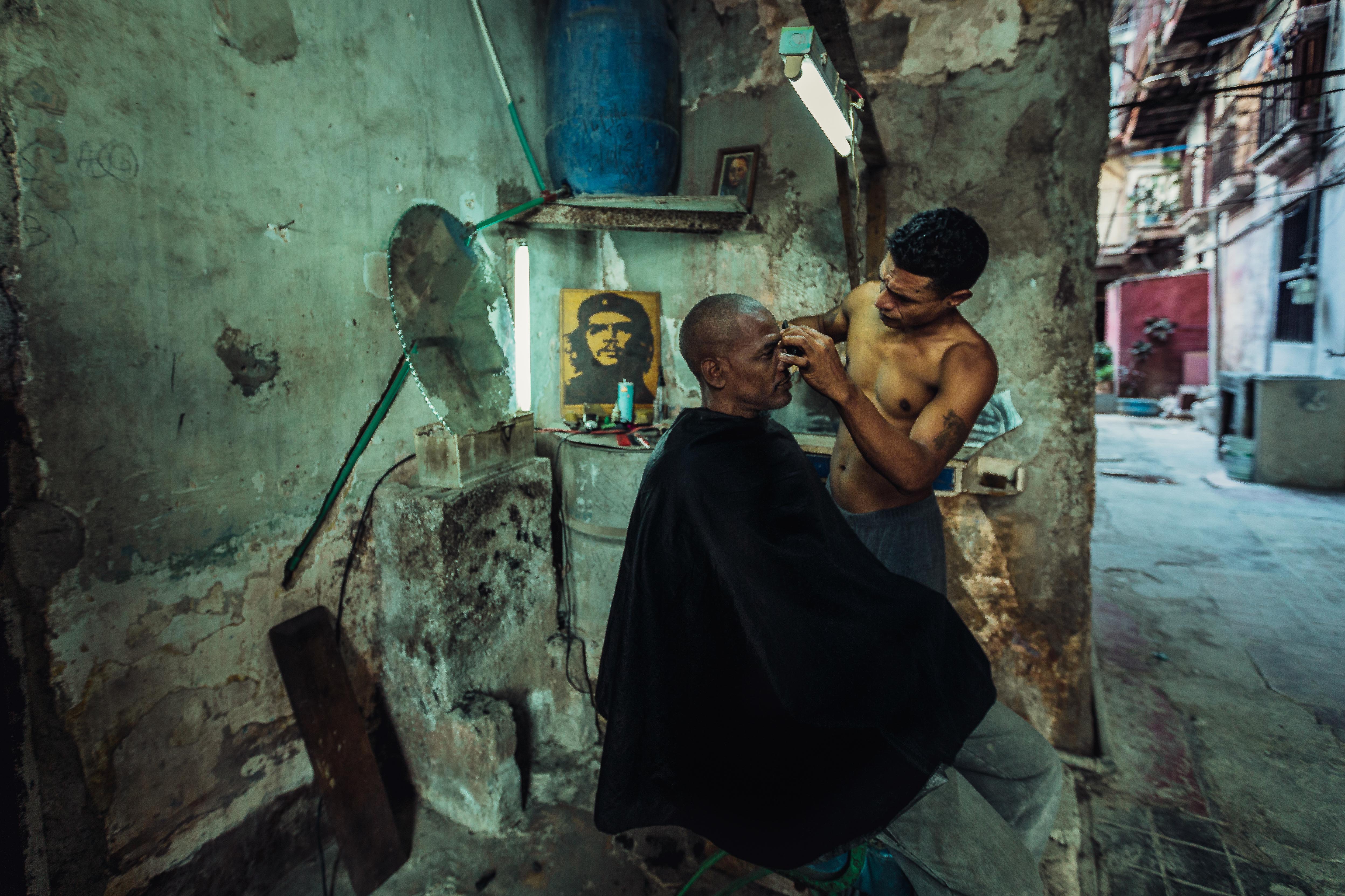 Quick Haircut in Cuba