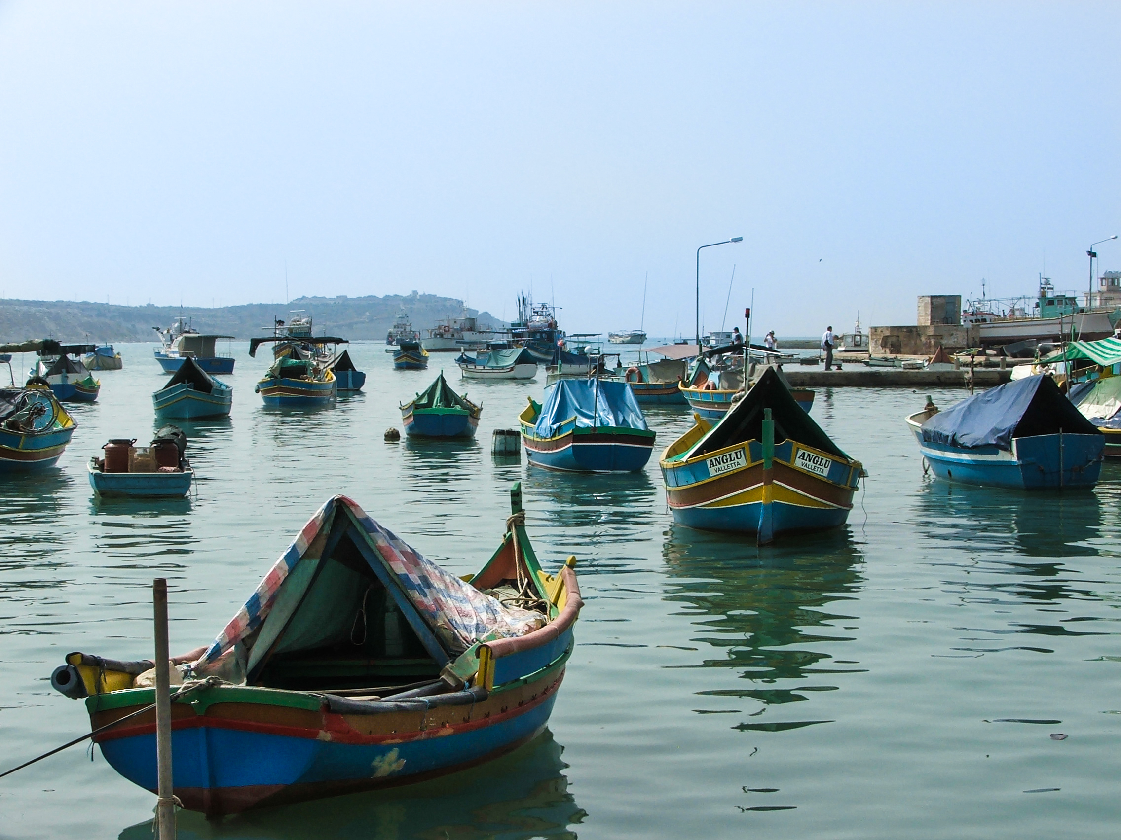 Boats In The Bay – Malta