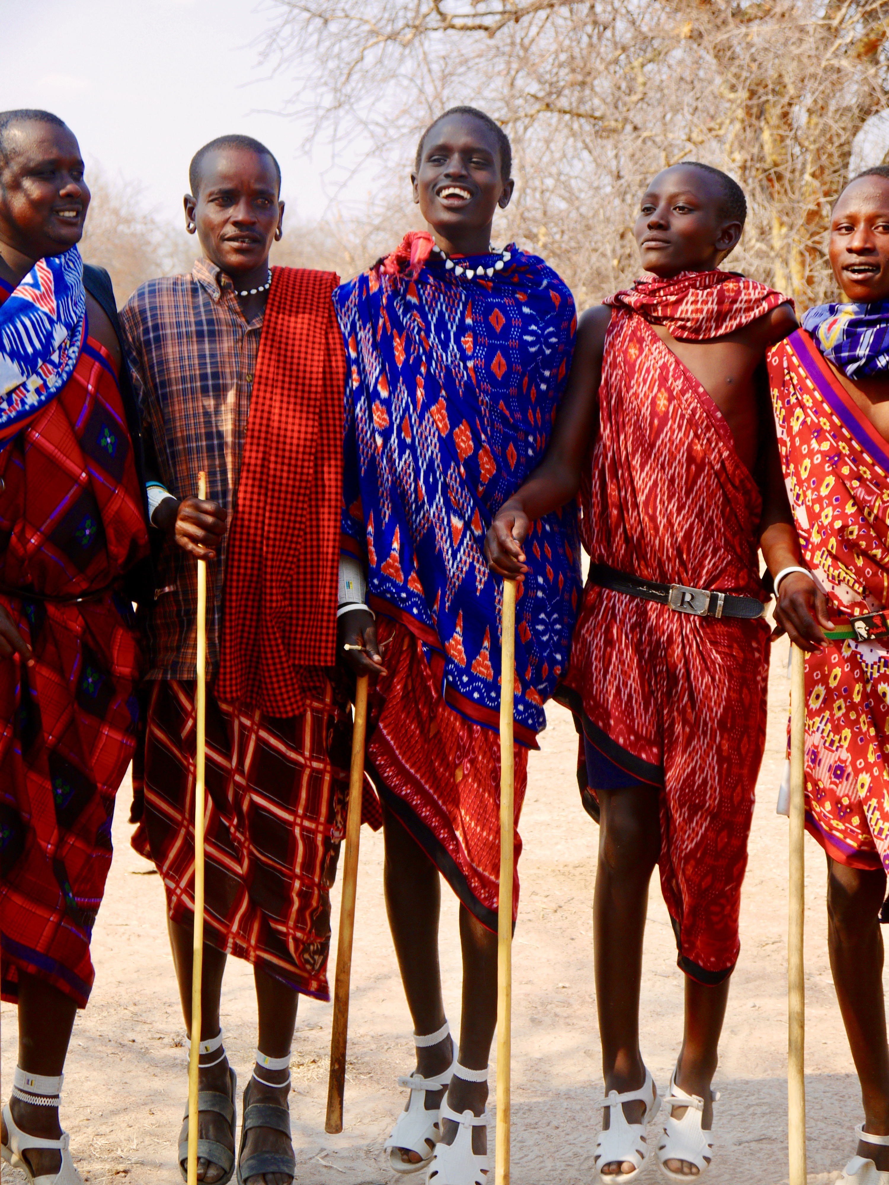 An Afternoon with the Men in Red in Africa