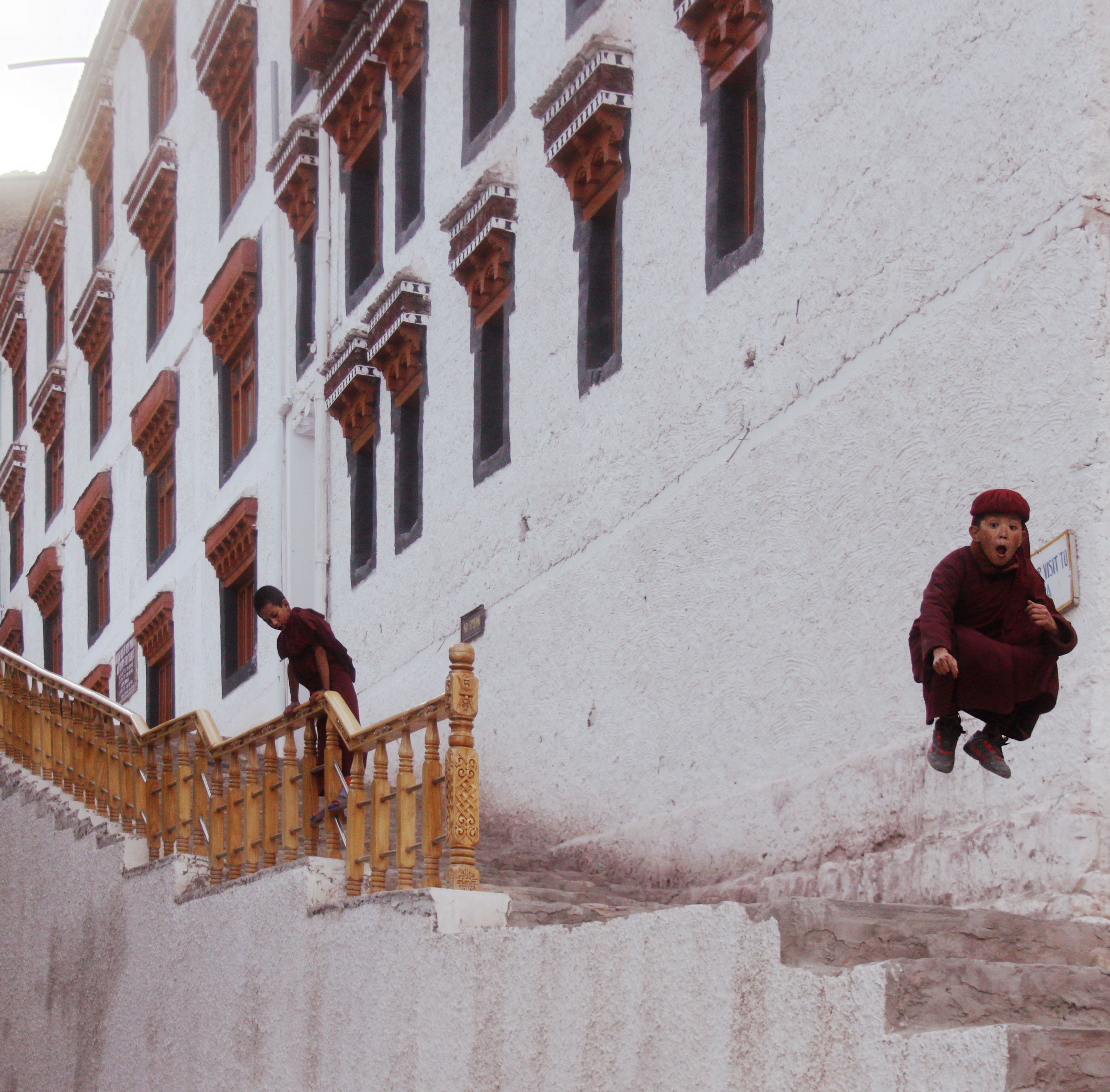 The Jumping Monk in India